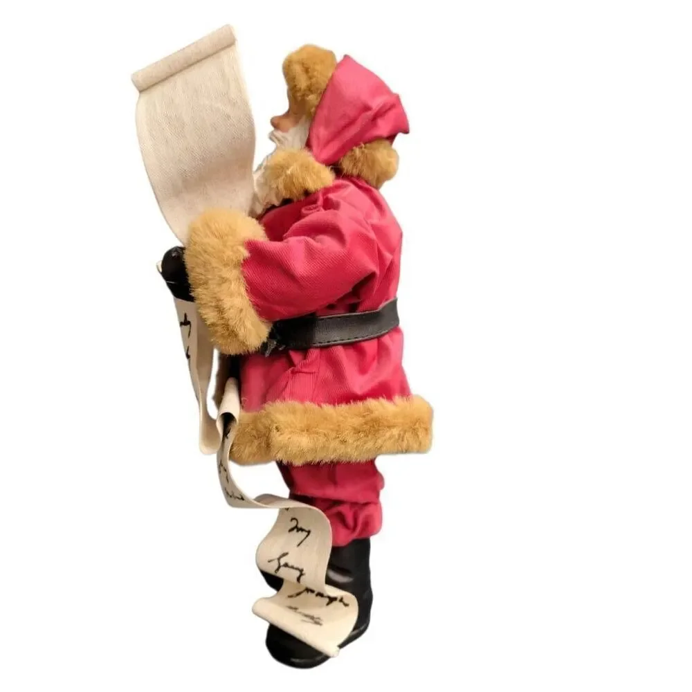 Cracker Barrel Santa Whimsical Vintage Figurine in Original Box